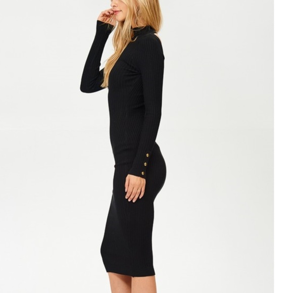 MIDI BODYCON DRESS - Picture 4 of 7